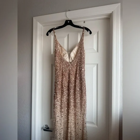 elegant classy gold dress Elegant gold dress satin – Zayna Dresses